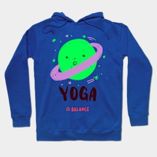 Yoga Is Balance Hoodie